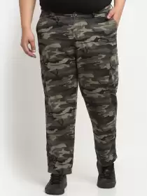 Men Cotton Cargo Trousers
