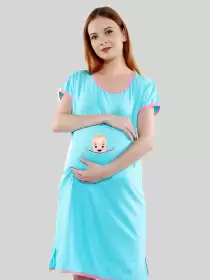 Printed Pure Cotton Nightdress