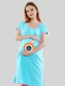 Printed Pure Cotton Nightdress