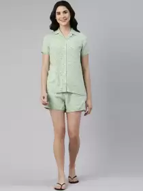 Printed Night Suit