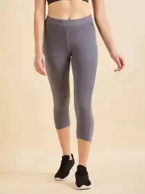 Women Mid-Rise Sports Capris