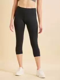 Women Mid-Rise Sports Capris