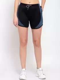 Women Colourblocked Shorts