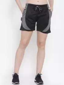 Women Colourblocked Shorts