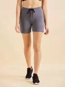 Women Mid-Rise Lounge Shorts