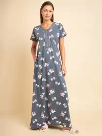 Pure Cotton Maxi Nightdress