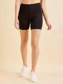 Women Mid-Rise Lounge Shorts