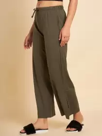 Women Mid-Rise Lounge Pants
