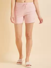 Women Mid-Rise Lounge Shorts