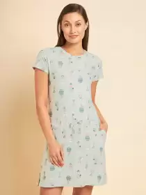 Printed Nightdress