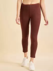 Women Mid Rise Knitted Tights