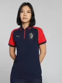 RCB Pure Cotton Polo T-Shirt