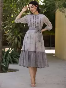 Printed Ethnic Dresses