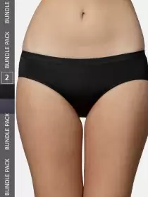Women Pack Of 2 Hipster Briefs