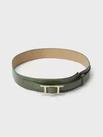 Women PU Slim Belt