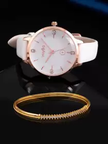 Women Watch Bracelet Gift Set