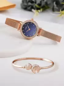 Women Watch Bracelet Gift Set