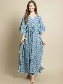 Printed Pure Cotton Nightdress