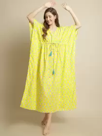 Printed Pure Cotton Nightdress