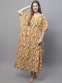 Printed Pure Cotton Nightdress
