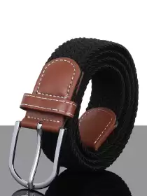 Women Braided Tang Belt