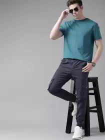 Men Cotton Cargo Trousers