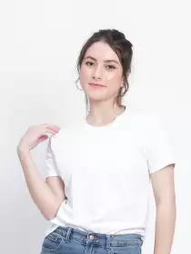 Round Neck Cotton T-shirt