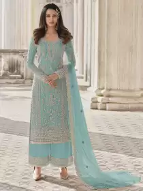 Embroidered Unstitched Dress Material