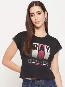 Typography Printed T-shirt