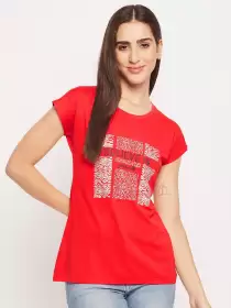 Typography Printed T-shirt