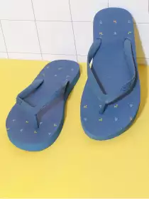 Women Printed Thong Flip-Flops