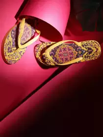 Women Printed Thong Flip-Flops