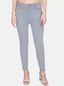 Women High-Rise Cotton Jeans