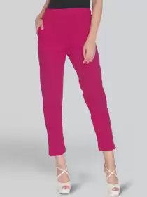 Women Mid Rise Cotton Leggings