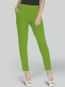 Women Mid Rise Cotton Leggings