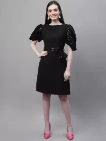 Georgette A-Line Dress