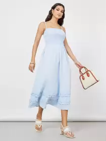 Fit & Flare Midi Dress