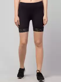 Women Skinny Fit Sports Shorts