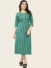Women Striped Kurta