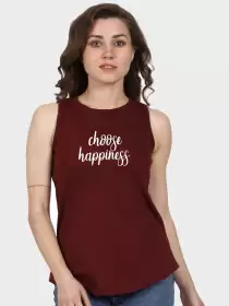 Women Typography Printed T-shirt
