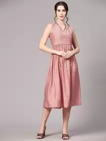 Fit & Flare Midi Dress