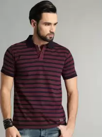 Time Travlr Polo Collar T-shirt