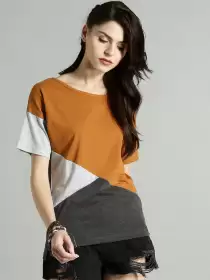 Colourblocked T-shirt