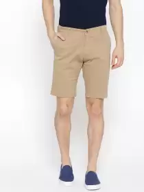 Men Regular Fit Chino Shorts