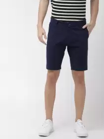 Men Slim Fit Chino Shorts
