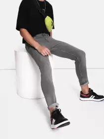 Street Boys Grey Denim Jeans