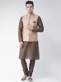 Men Solid Kurta Set