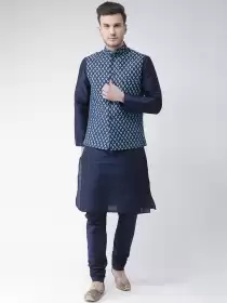 Men Solid Kurta Set