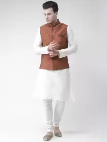 Men Solid Kurta Set