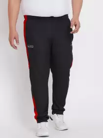 Plus Size Men Straight-Fit Trackpant